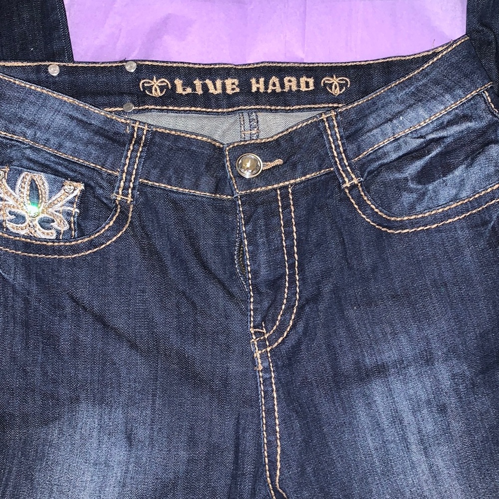 Live Hard jeans size 6